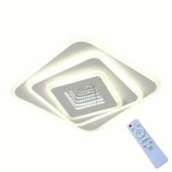 Lustra LED 96W 3D 3 Functii cu Telecomanda LZ75L352