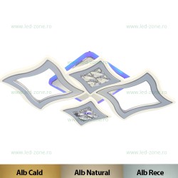 Lustra LED 98W 3 Functii Dimabila cu Telecomanda LZR9014-2+2