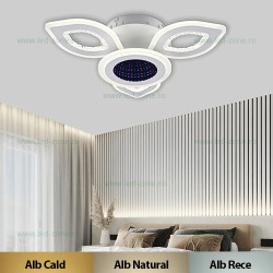 Lustra LED 98W 3 Functii Dimabila cu Telecomanda LZR9019-3+1