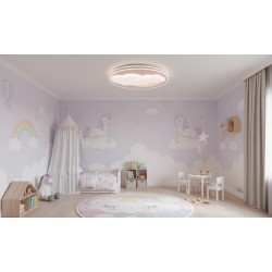 Lustra LED 108W 3 Functii Nori LZ762 Roz