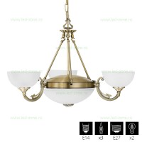 LUSTRE LED - Reduceri Candelabru 3xE14 2xE27 Savoy LZ82748 Promotie