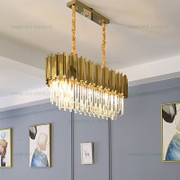 LUSTRE LED - Reduceri Candelabru 8 Socluri E14 800mm Promotie