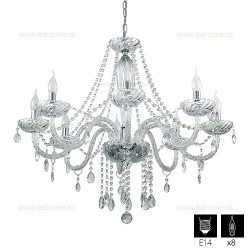 Candelabru 8 Socluri E14 Basilano LZ39101