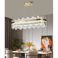 LUSTRE LED, Black Friday - Lustra 120W 3 Functii cu Telecomanda Cristal LZ98347-800, LED-Zone.ro