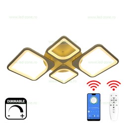 Lustra LED 120W 3 Functii Dimabila cu Telecomanda sau Telefon LZ2110-22