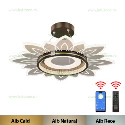 Lustra LED 120W 3 Functii Dimabila cu Telecomanda LZ301A