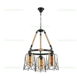 Lustra Rustic 3 Socluri E27 LZ1756