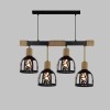 Lustra Rustic 4 Socluri E27 LZ5573-4