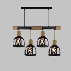 Lustra Rustic 4 Socluri E27 LZ5573-4
