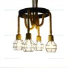 Lustra Rustic 4 Socluri E27 LZ8413-4P