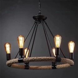 Lustra Rustic 6 Socluri E27 LZ8456-6P