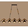 Lustra Rustic Industrial 5 Socluri E27 LZ1080-5
