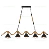Lustra Rustic Industrial 5 Socluri E27 LZ1080-5
