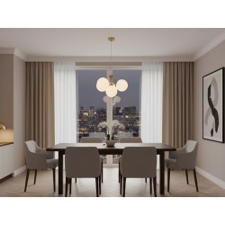 Lustra 4 Socluri E27 LZ42-3+1