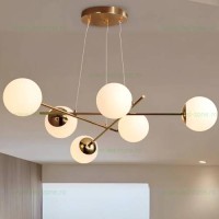 LUSTRE LED, Lustra 6 Socluri E27 LZ511-6, LED-Zone.ro
