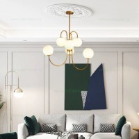 LUSTRE LED, Lustra 6 Socluri E27 LZ7573-6, LED-Zone.ro