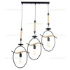 Lustra Rustic  3 Socluri E27 LZ8884