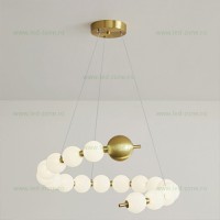 LUSTRE LED SUSPENDATE, Black Friday - Lustra LED 48W 10 Globuri 3 Functii cu Telecomanda G3974-10+1, LED-Zone.ro