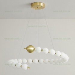 Lustra LED 72W 15 Globuri 3 Functii cu Telecomanda G3974