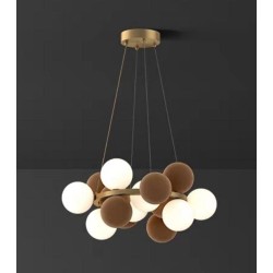 Lustra 16 Socluri G9 LZ9031-16 Maro