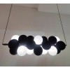 Lustra 18 Socluri G9 LZ9029-18 Negru