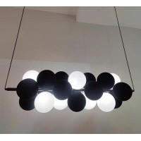 Lustra 18 Socluri G9 LZ9029-18 Negru Oferte speciale, Black Friday - Lustra 18 Socluri G9 LZ9029-18 Negru, LED-Zone.ro