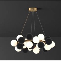 Lustra 32 Socluri G9 LZ9031-32 Negru Oferte speciale, Black Friday - Lustra 32 Socluri G9 LZ9031-32 Negru, LED-Zone.ro