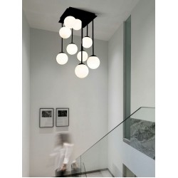 Lustra Suspendata 9 Socluri G9 LZ509-9