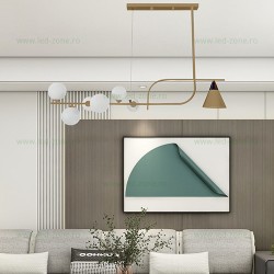 Lustra 6 Socluri G9 + 1 Soclu E14 LZDX1022-7