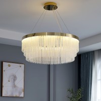 LUSTRE LED, Black Friday - Lustra 120W 3 Functii cu Telecomanda Cristal LZ3033, LED-Zone.ro