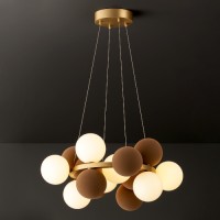 Lustra 16 Socluri G9 LZ9031-16 Maro Oferte speciale, Black Friday - Lustra 16 Socluri G9 LZ9031-16 Maro, LED-Zone.ro