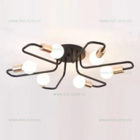 LUSTRE LED SUSPENDATE - Reduceri Lustra 6 Socluri E27 LZ952-6 Promotie