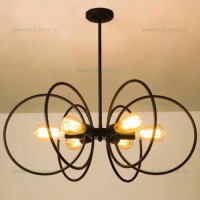 LUSTRE LED, Lustra 6 Socluri E27 LZ118-6, LED-Zone.ro