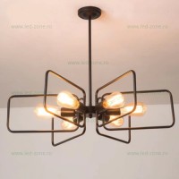 LUSTRE LED, Lustra 6 Socluri E27 LZ119-6, LED-Zone.ro