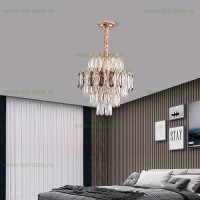 LUSTRE LED - Reduceri Lustra 7 Socluri E14 Cristal LZ86534-400 Promotie