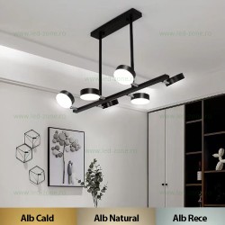 Lustra LED 100W Dimabila 3 Functii cu Telecomanda LZG3850-6