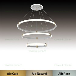 Lustra LED 115W Dimabila 3 Functii cu Telecomanda LZ3736-4+6+8