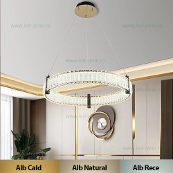 Lustra LED 118W 3 Functii cu Telecomanda LZR9047-500