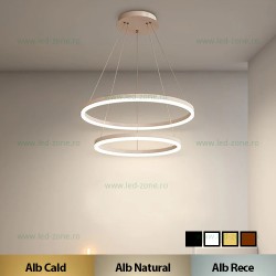 Lustra LED 120W Dimabila 3 Functii cu Telecomanda LZF310/1/2/3-2