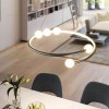 Lustra LED Suspendata 130W 3 Functii cu Telecomanda G4128-600