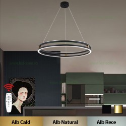 Lustra LED 136W Dimabila 3 Functii cu Telecomanda LZG3848-600