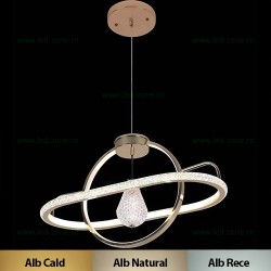 Lustra LED 136W Dimabila 3 Functii cu Telecomanda LZ1271-2