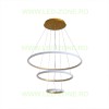 Lustra LED 138W Dimabila 3 Functii cu Telecomanda sau Telefon LZ1763-600