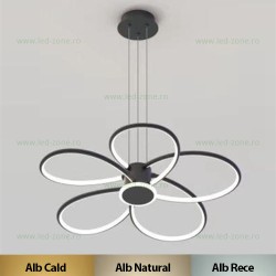 Lustra LED 140W 3 Functii Dimabila cu Telecomanda LZG3864