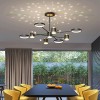 Lustra LED 142W 3 Functii cu Telecomanda LZR9080-4+4+1