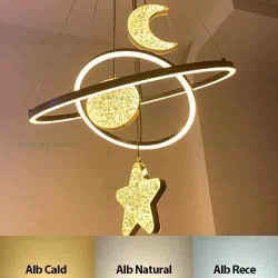 Lustra LED 154W Dimabila 3 Functii cu Telecomanda LZ1512