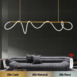 Lustra LED 160W Dimabila 3 Functii cu Telecomanda LZ5519-2500