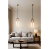 Lustra LED 18W 3 Functii LZ407A-1 Aurie