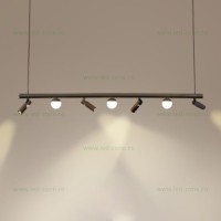 LUSTRE LED SUSPENDATE, Black Friday - Lustra LED 27W Alb Natural LZG3855-4-3, LED-Zone.ro