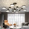 Lustra LED 208W 3 Functii cu Telecomanda LZR9080-6+6+1